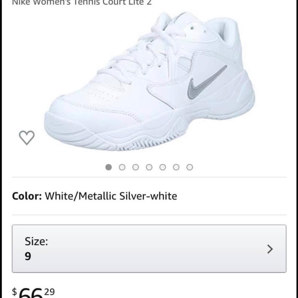 Nike Tennis Court Shoes Size 9
